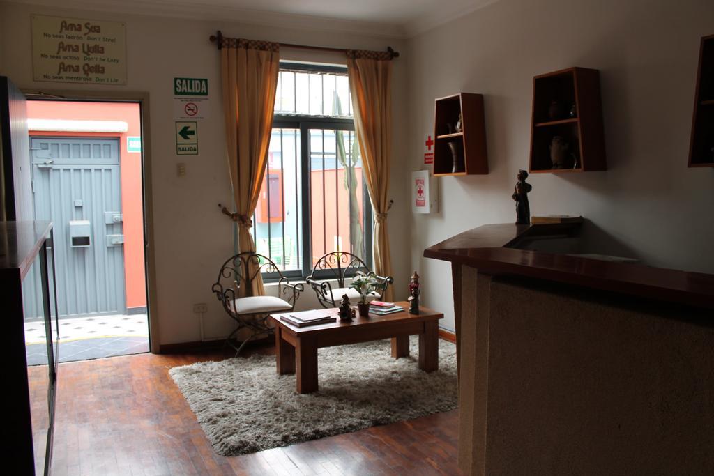 ليما Casa Hualpa Hostel المظهر الخارجي الصورة