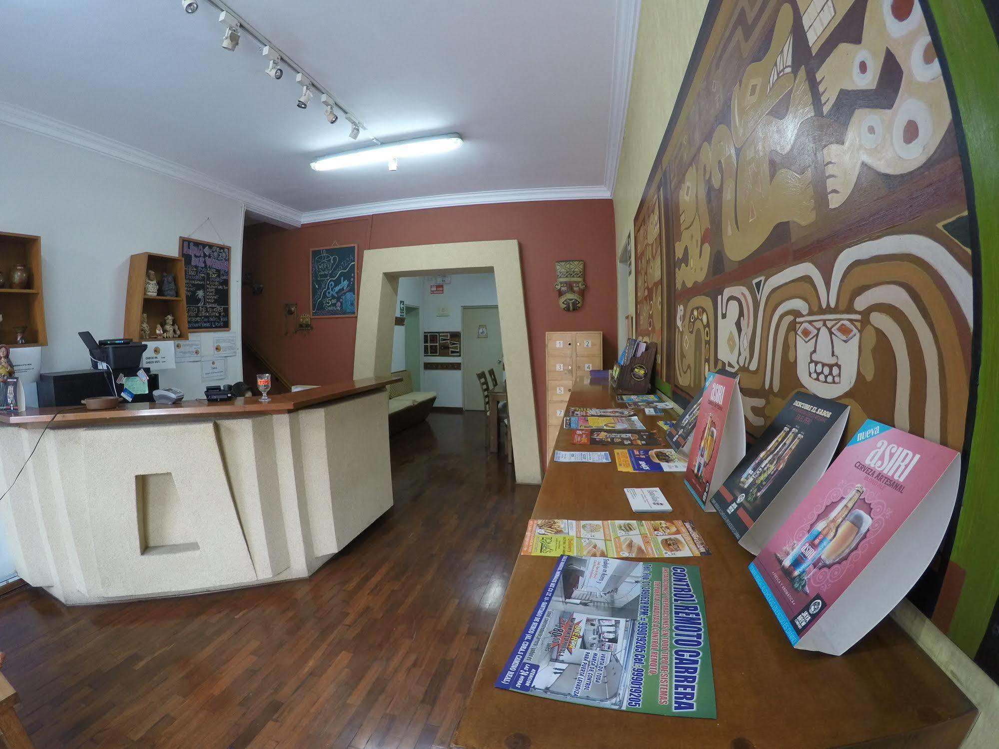 ليما Casa Hualpa Hostel المظهر الخارجي الصورة